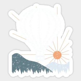 Weather Balloon Sticker